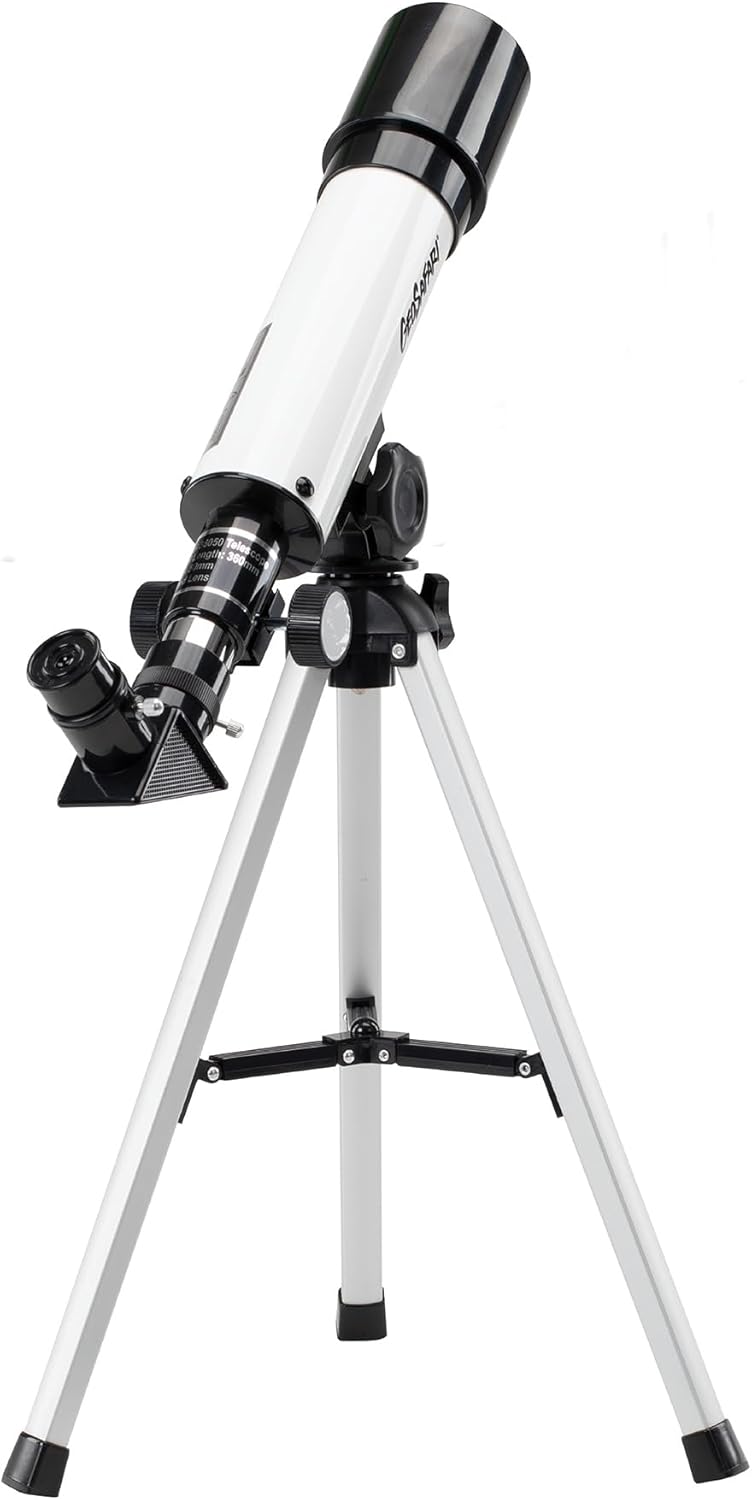 Educational Insights GeoSafari Starview Telescope - Kids Telescope for Beginners, Beginner Astronomy Telescopes, Stargazing & Viewing Planets, Home or Classroom Set, Space & STEM Gifts for Ages 7+