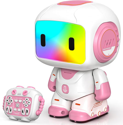 Robot Toy for Kids,Remote Control Robots with Smart Interactive Dancing, Programmable Toy, Rechargeable Robots Toys for Age 3-8 Year Old Boys and Girls Christmas Birthday Gift Present Blue