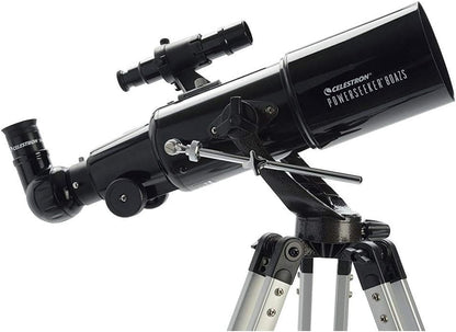 Celestron - PowerSeeker 50AZ Telescope - Manual Alt-Azimuth Telescope for Beginners - Compact and Portable - Bonus Astronomy Software Package - 50mm Aperture