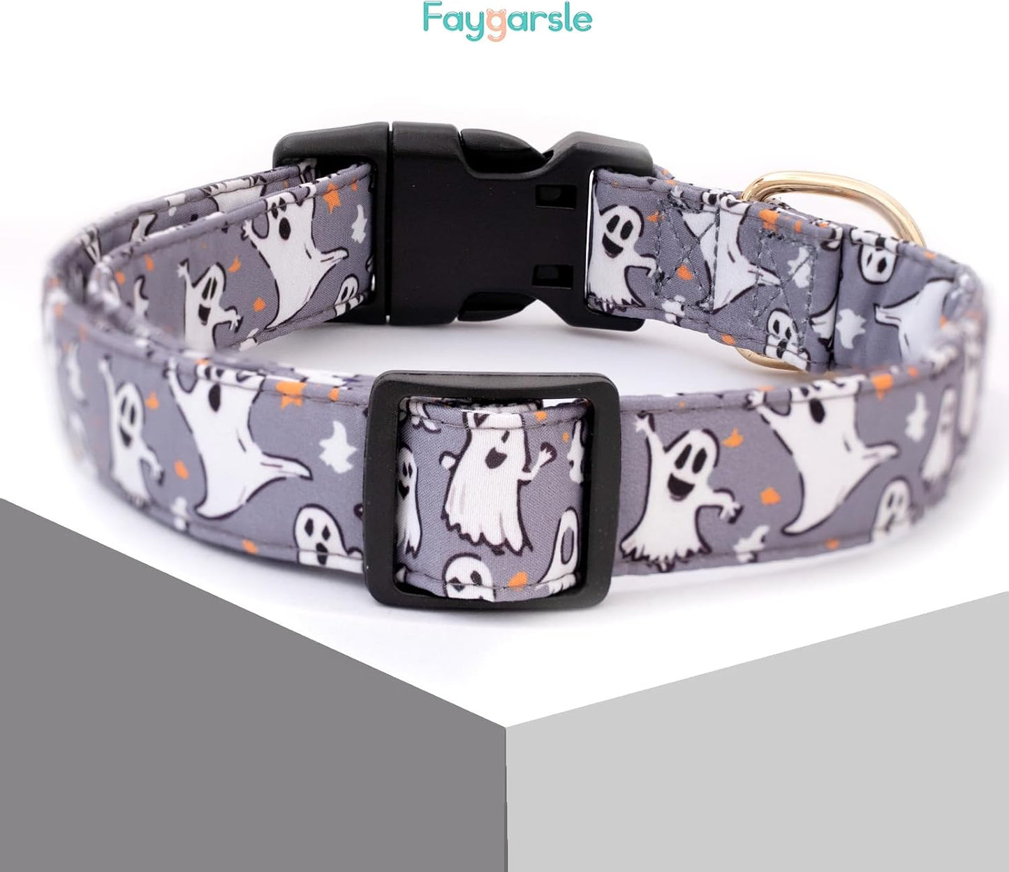 Faygarsle Dog Collar for Small Medium Large Dogs Colorful Puppy Collars for Female Dogs Toy Building Blocks Patterned Pet Collars for Summer Spring Wedding Puppy Girl Dog Collar M