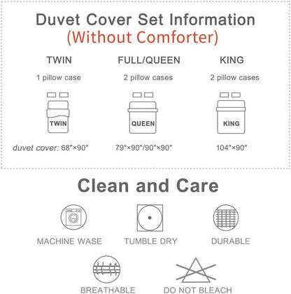 Drum Kit Duvet Cover,Kids Musical Instruments Bedding Set,Rock Music Comforter Cover for Boys Girls Room Decor,Neon Lighting Lightweight Bedspread Cover Twin Size with 1 Pillow Case(No Comforter)