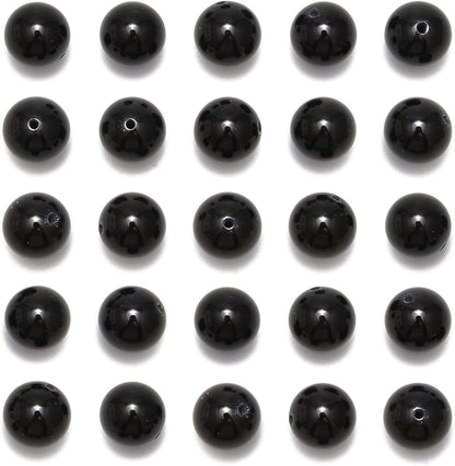 NCB 100pcs Original Natural Stone Beads Gemstone Round Loose Beads 6mm 8mm 10mm (Blue Aventurine, 6mm 100Beads) - Colors B
