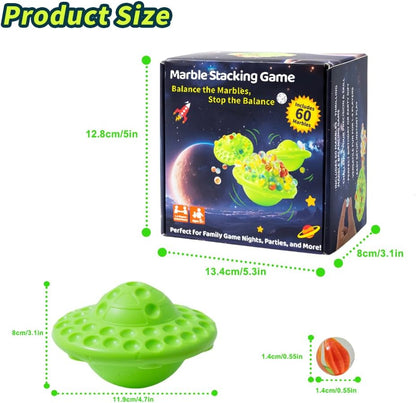 Family & Party Fun Pinball Table -Beigewith Colorful Balls, Portable Home & Birthday Parties, and Social Gatherings, Party Game Board | Playful Design | Durable Game Board, Pinball Machine