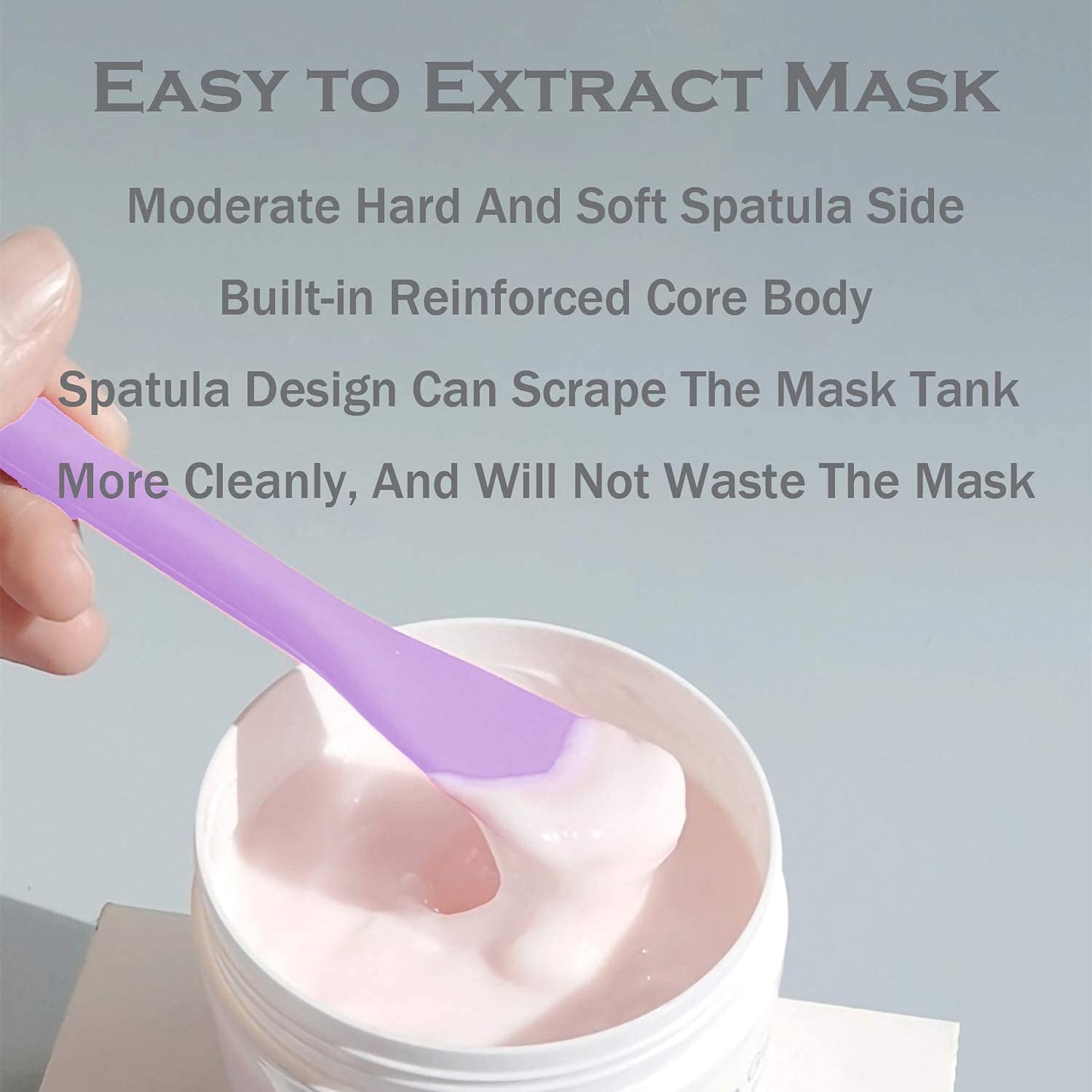 RamPula Silicone Face Mask Brush, Face Scrubber for Gentle Exfoliating & Hairless Moisturizers Applicator Tools for Apply Mud, Clay, Charcoal Mixed Mask, Cream, Lotion