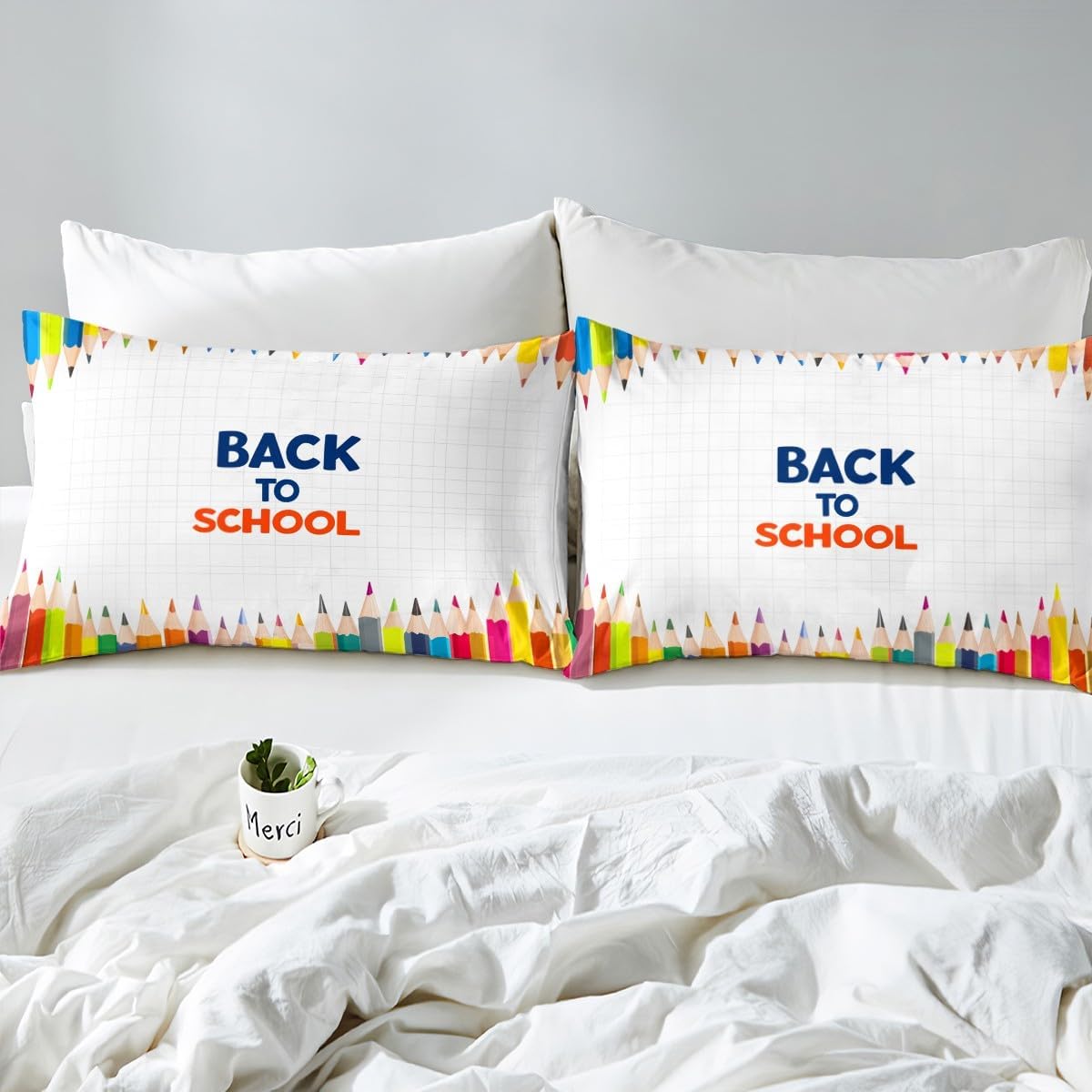 Chemistry Bed Sheets for Kids Teens Girls Boys,Chemical Experiment Fitted Sheet Twin,Science Themed Sheets for Math Lovers,Chemistry Lab Bedding Set,White and Black
