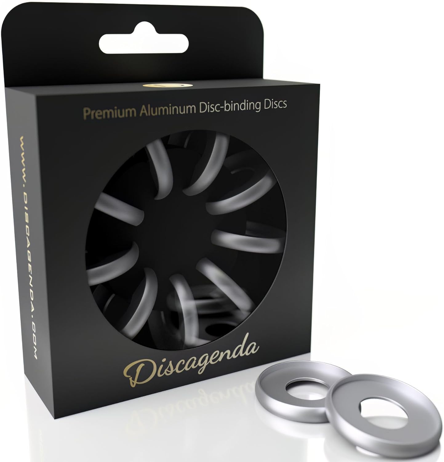 Discagenda Discbound Discs (Gold, 9 Piece 1.65in)