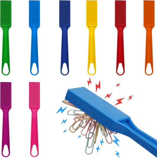 SAYAYA 16 PCS Magnetic Bingo Wands 7.87 Inch Colorful Magnet Sticks for Bingo Chips, Family Game Night, Science Learning, Counting Activities, and Educational Fun, Classroom Supplies