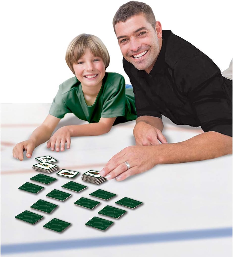 MasterPieces NHL Chicago Blackhawks Matching Game, For Ages 3+ - Fun Family Entertainment for Kids and Adults - Educational, Engaging, and Perfect for Game Night, Interactive Classroom Activities