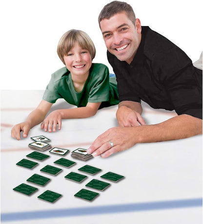 MasterPieces NHL Chicago Blackhawks Matching Game, For Ages 3+ - Fun Family Entertainment for Kids and Adults - Educational, Engaging, and Perfect for Game Night, Interactive Classroom Activities