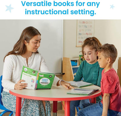 hand2mind Guided Phonics + Beyond Decodable Books Unit 2, CVC Books for Beginning Readers, Science of Reading Classroom Materials, Learn to Read Leveled Readers, Preschool Curriculum for Teachers