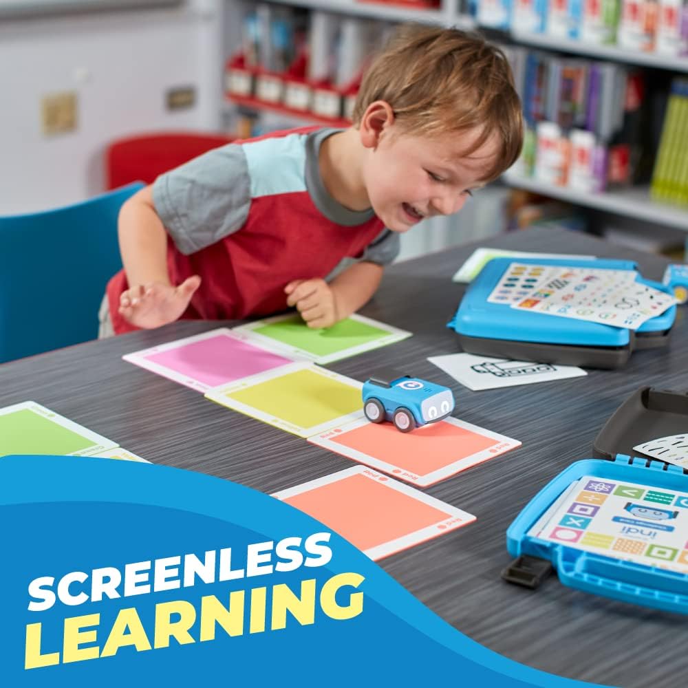 sphero Indi At-Home Learning Kit - Screenless Coding Robot for Kids 4+ - Build Mazes, Learn Computational Thinking - Problem Solve Like an Engineer - Educational STEM Toy for Creative Minds