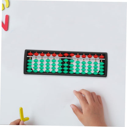 Toddmomy 2pcs Plastic Abacus for Boys and Girls Rod Educational Math Tool for Early Learning and Brain Development for Home and School Use