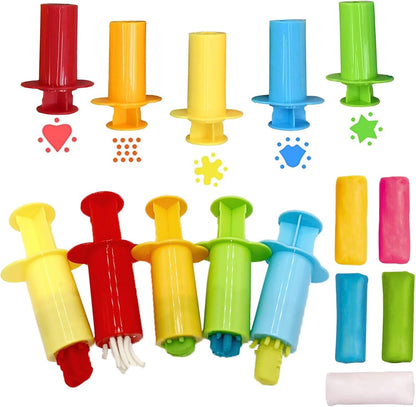 Unleash Creativity with 6 Unique Dino Molds Dough Toys Dough Accessories Set.Ideal as a Gift for Kids Aged 3-4-8 Years