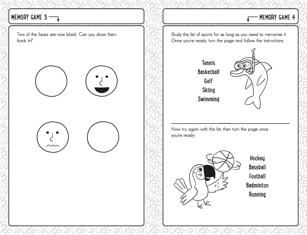 Memory Games for Clever Kids®: More than 70 puzzles to boost your brain power (Buster Brain Games)