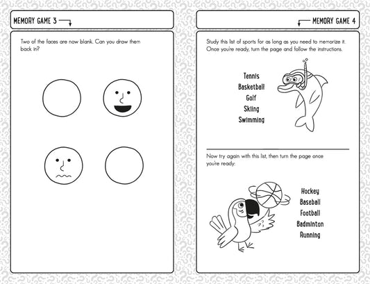 Memory Games for Clever Kids®: More than 70 puzzles to boost your brain power (Buster Brain Games)