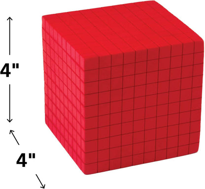 Teacher Created Resources Foam Base Ten, Thousands Cube (20714)