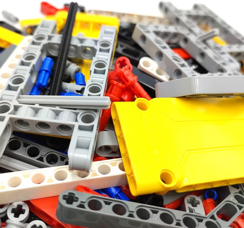 dspitwod MOC Technical Wheels Connectors Rack Gear Car Suspension Building Brick Accessories Pieces Sets STEM Learning Kits Engineering Toy Gift for Kids …