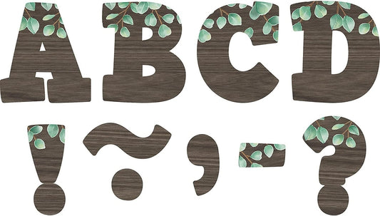 Teacher Created Resources Eucalyptus Bold Block 3" Magnetic Letters (TCR77485)