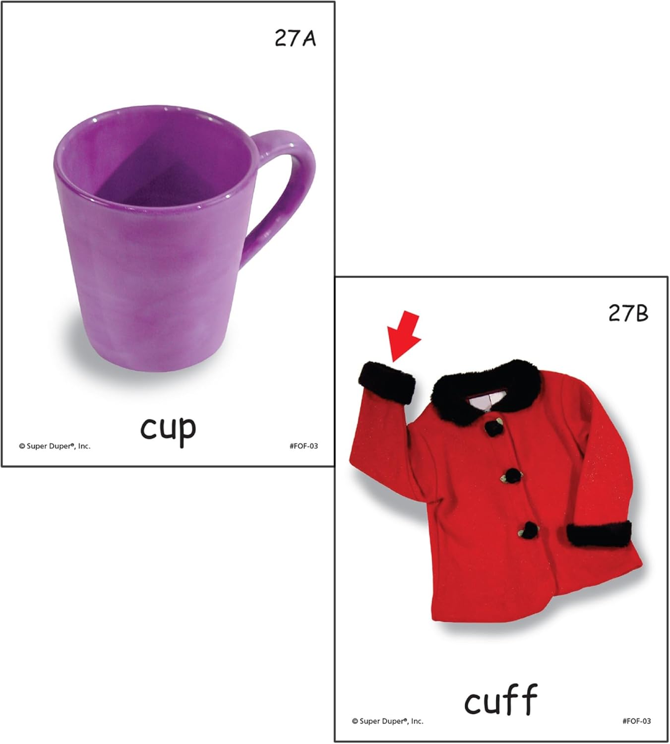 Super Duper Publications | Webber® Photo Phonology Stopping Minimal Pair Card Deck | Educational Learning Resource for Children