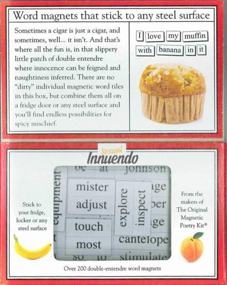 Magnetic Poetry - Moist Kit - Uncomfortable Words for Your Refrigerator - Write Poems and Letters on The Fridge - Made in The USA