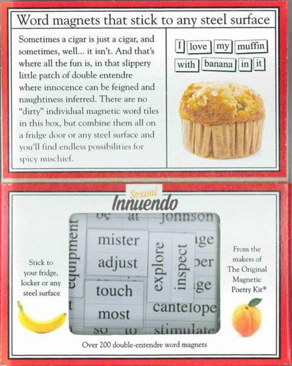 Magnetic Poetry - Moist Kit - Uncomfortable Words for Your Refrigerator - Write Poems and Letters on The Fridge - Made in The USA
