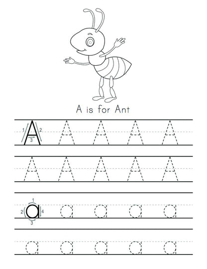 Trace Letters: Alphabet Handwriting Practice workbook for kids: Preschool writing Workbook with Sight words for Pre K, Kindergarten and Kids Ages 3-5. ... Words & Math for Preschool & Kindergarten)