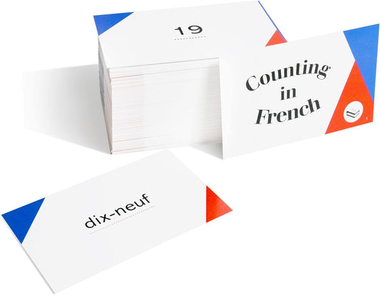 Pat's Flash Cards 160 Counting in French Flash Cards: Comprehensive Coverage of 1-100, Ordinal Numbers, 1000s, Millions