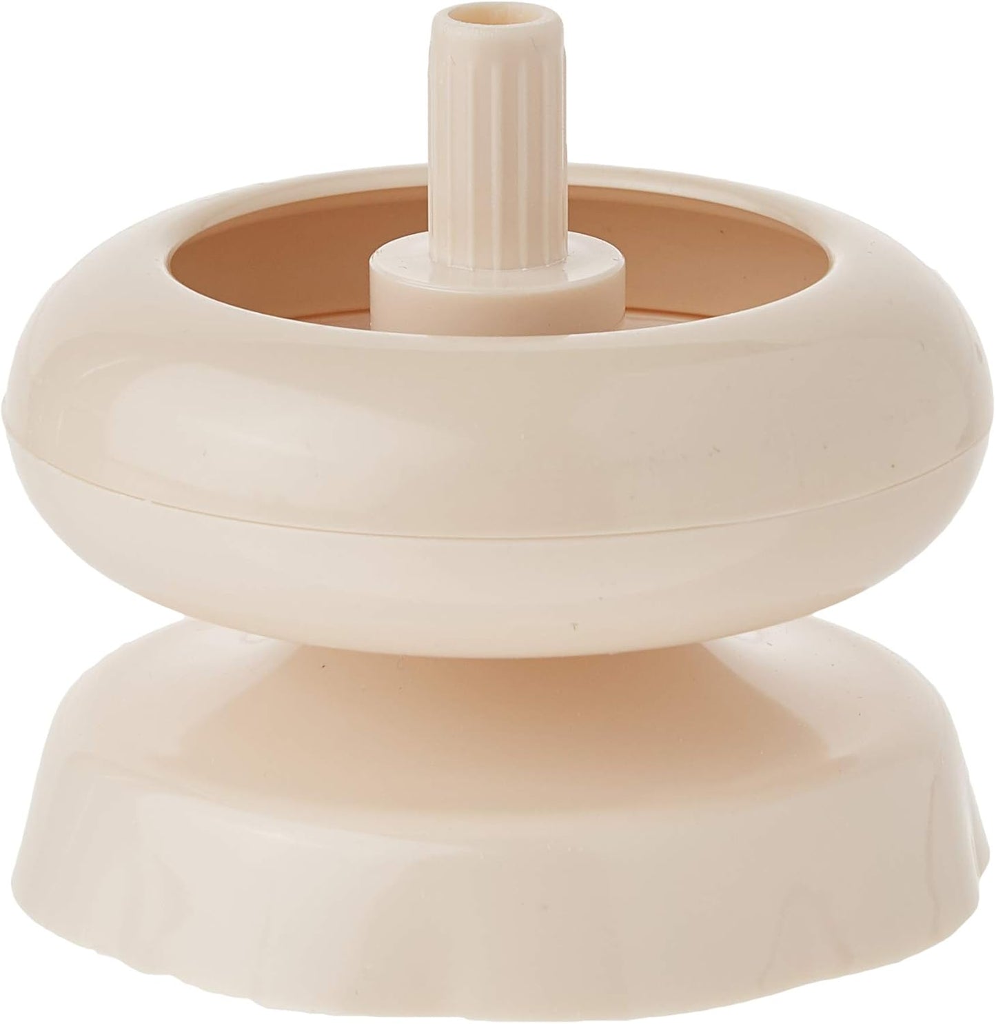 Beadalon Spin N Bead Spinner for Fast Stringing - Ideal for Beaders, Jewelry Makers & Designers - Wood Bowl with Big Eye Needle - Saves Time & Loads Seed Beads Efficiently