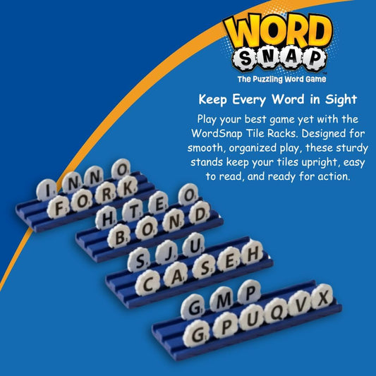Word Strategy Game with Travel Bag, Word Puzzle for Adults, Family, and Kids, Fun Game for Ages 8+, 1-4 Players