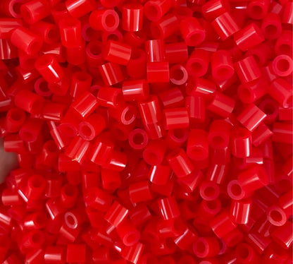 OEEKOI 5500Pcs Fuse Beads - 5mm Bulk Melting Beads for Crafts, Ideal for Christmas Birthday Gifts,Clear