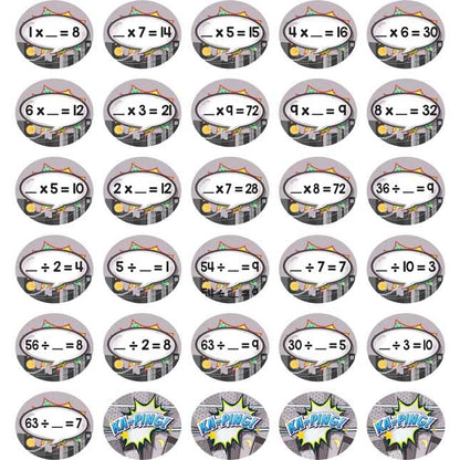 Really Good Stuff KA-PING! Multiplication and Division Game - 1 Game