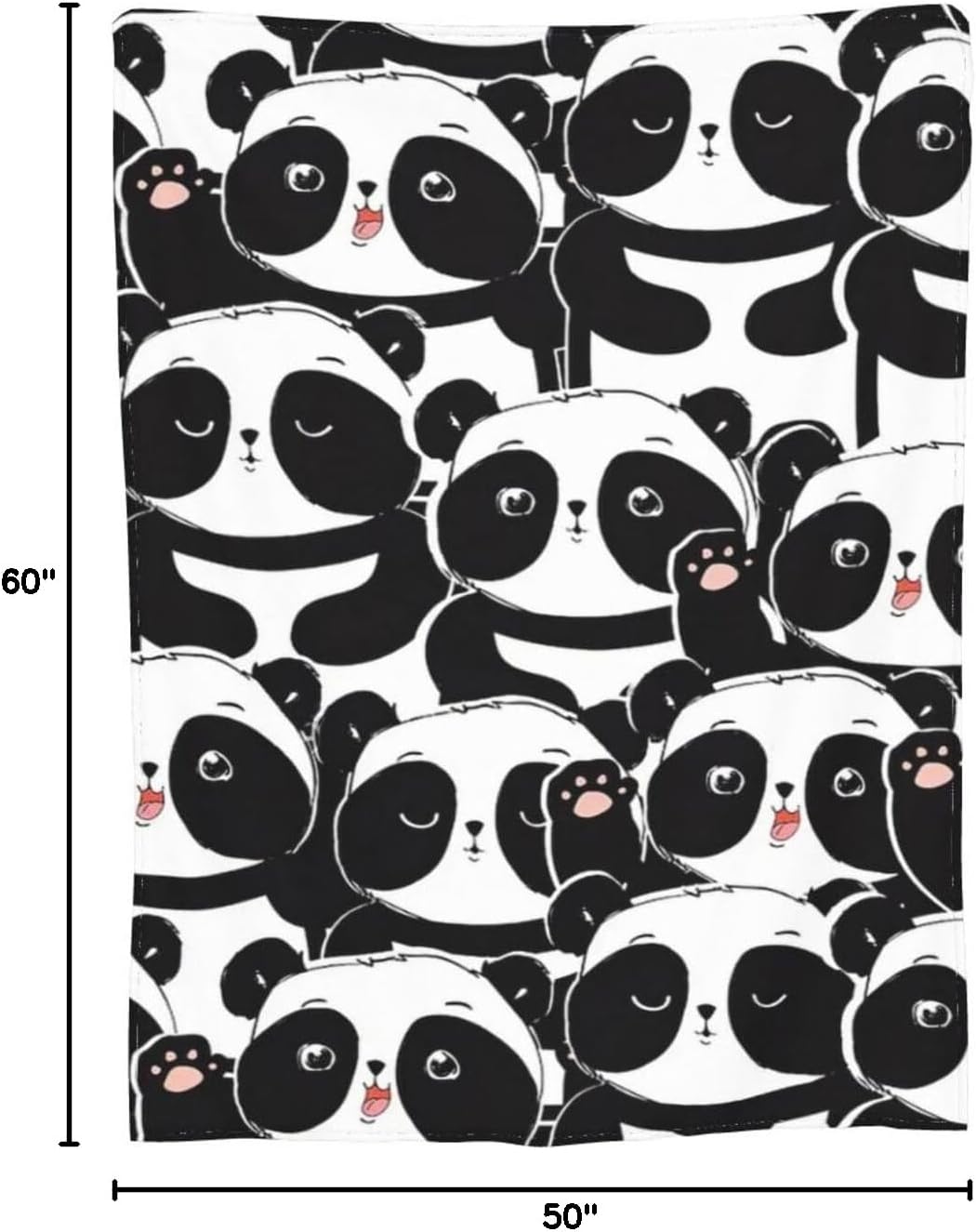 Bear Print Blanket Cute Baby Bear Fleece Throw Blanket Fuzzy Plush Super Soft Cozy Warm Decor Blanket Toddler Nursery Gifts for Boys Girls Kids Adult Men Women 40"x50"