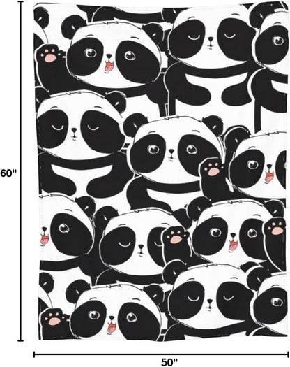 Bear Print Blanket Cute Baby Bear Fleece Throw Blanket Fuzzy Plush Super Soft Cozy Warm Decor Blanket Toddler Nursery Gifts for Boys Girls Kids Adult Men Women 40"x50"