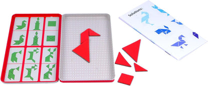 The Purple Cow Magnetic Game Box for kids and adults, Jet Setter