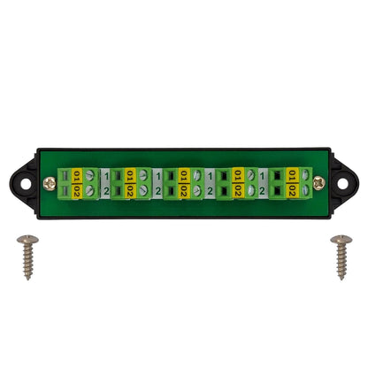 30Amp 300V 1x10 Position Terminal Block Distribution Module. OONO D-1661GP