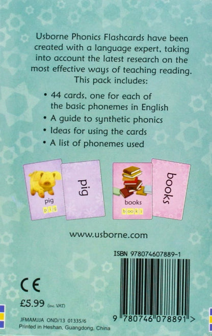 Phonics Flashcards - Usborne