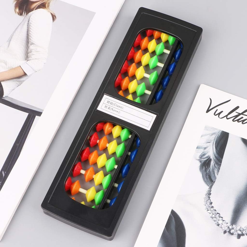 13 Column Portable Soroban Calculating Tool with Color