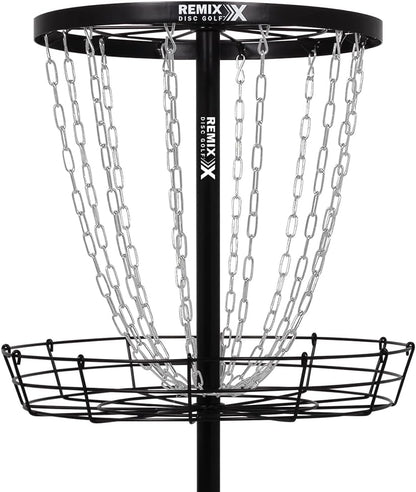 Remix Deluxe Practice Basket for Disc Golf - Choose Your Color and Style