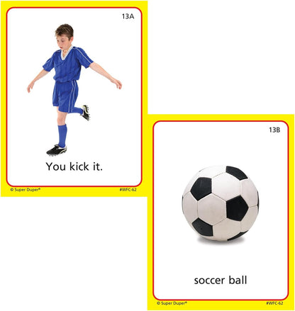 Super Duper Publications | Function Pair-Ups Photo Flash Cards | Identify and Describe Everyday Objects Fun Deck | Educational Learning Materials for Children