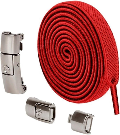Press Lock Shoelaces Without Ties Elastic Laces Sneaker Widened Flat No Tie Shoe Kids Adult Shoelace For Shoes