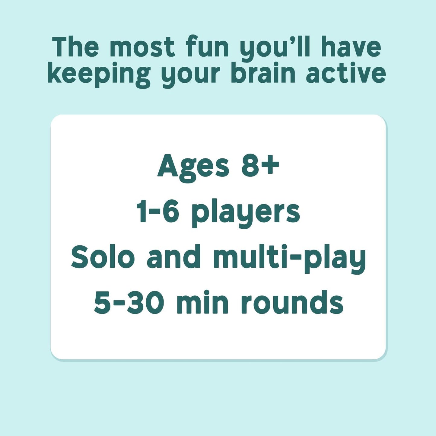 The Ultimate Brain Games Bundle, 4-in-1 Games for Kids and Adults to Improve Brain Function, Including Puzzles, Memory and Word Challenges