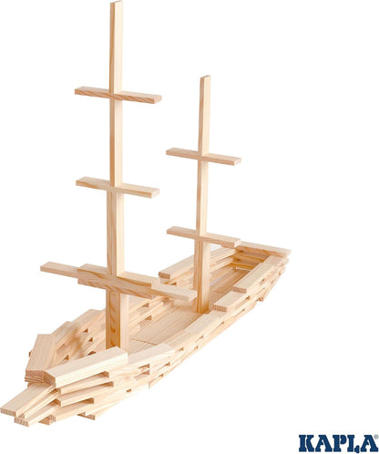 KAPLA Wooden Construction kit 200 Bricks