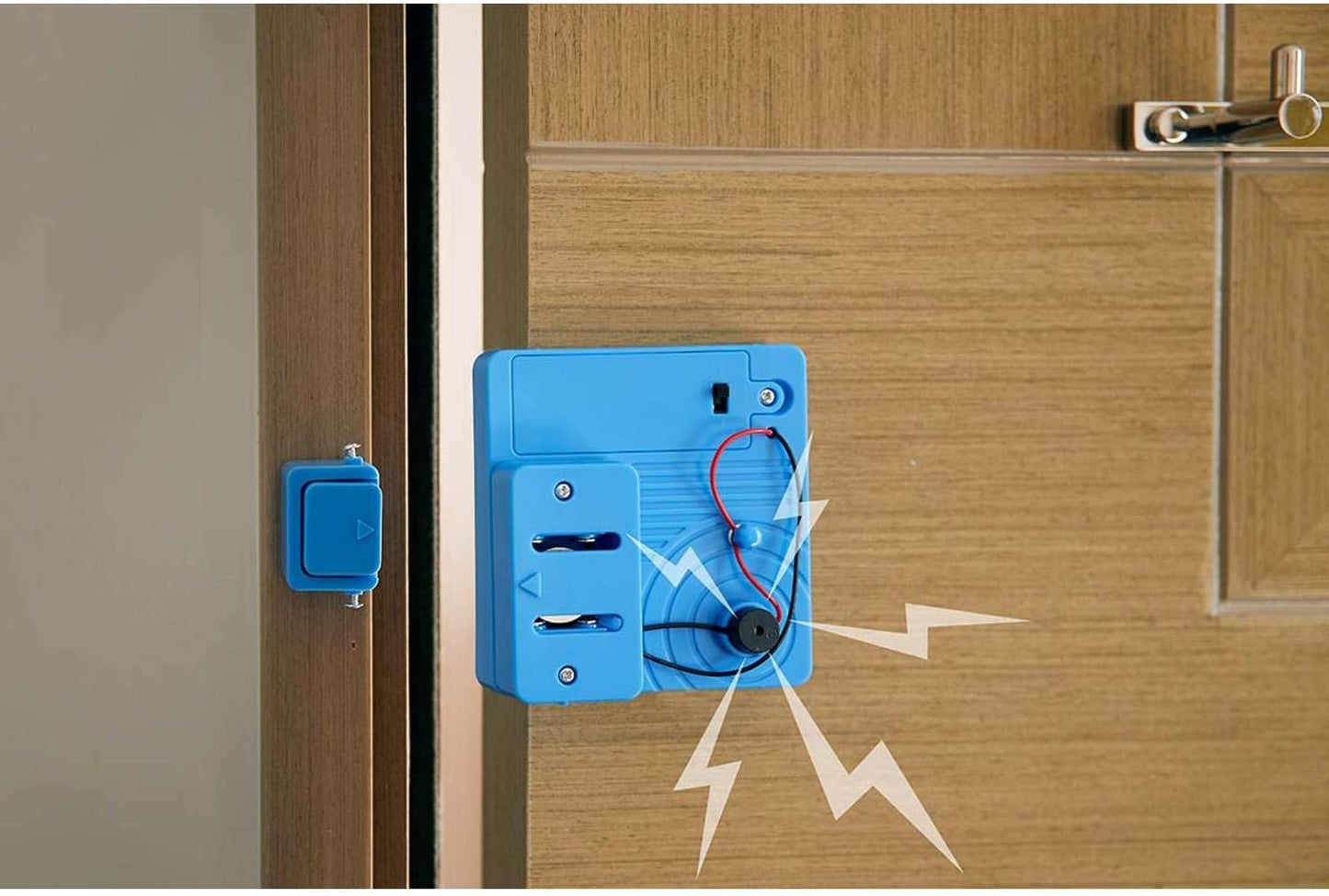 4M Kidzlabs Magnetic Intruder Alarm, Explore How a Magnet Sets Off an Alarm, STEM Toys for Boys and Girls 5+