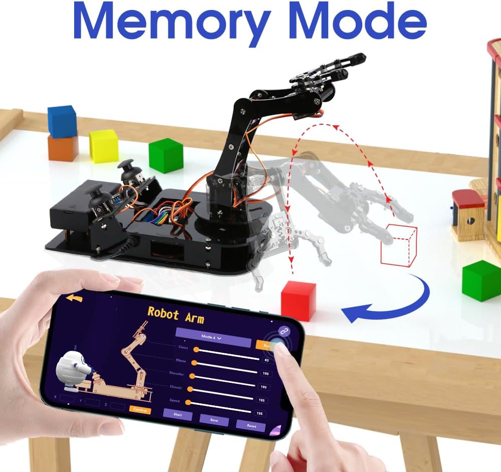 ACEBOTT Robotics for Kids Ages 12-16，Bionic Biped Robot Kit for Arduino ESP32, STEM Science Kits, Cool Engineering Building Toys, Science Coding Kit for 12+ Boys Girls Teens and Adults Unique Gifts