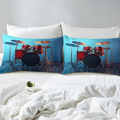 Feelyou Cute Robot Bedding Set for Girls Boys Children Math Chemistry Subject Comforter Cover Black White Grid Plaid Duvet Cover Room Decor Physical Formula Bedspread Cover Full Size 3Pcs