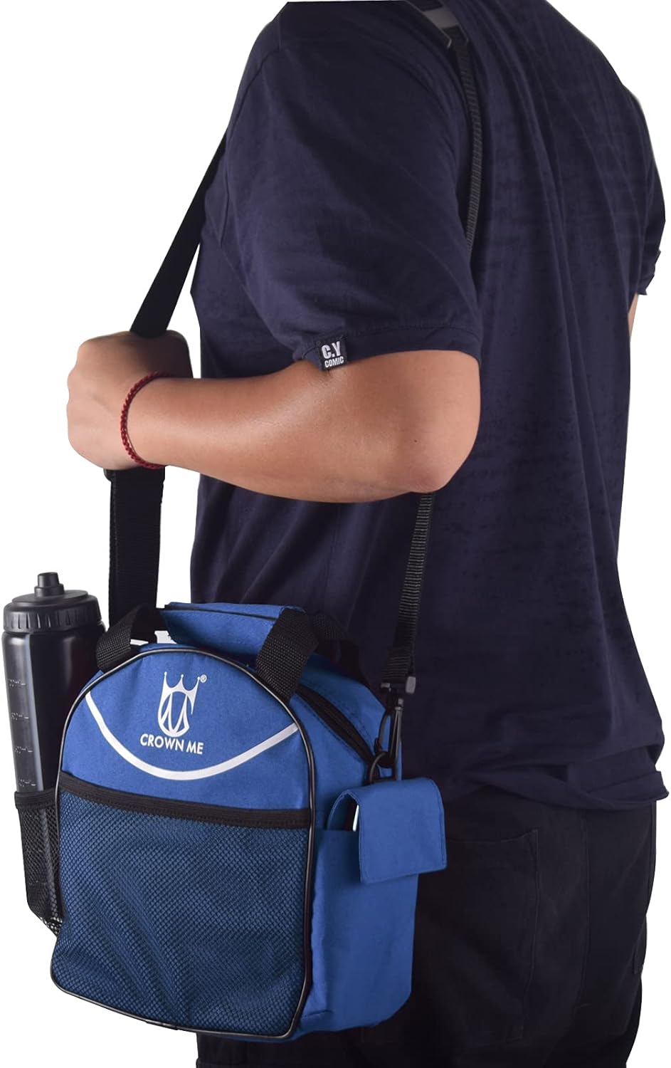 CROWN ME Disc Golf Set with 6 Discs and Mini Disc and Starter Disc Golf Bag