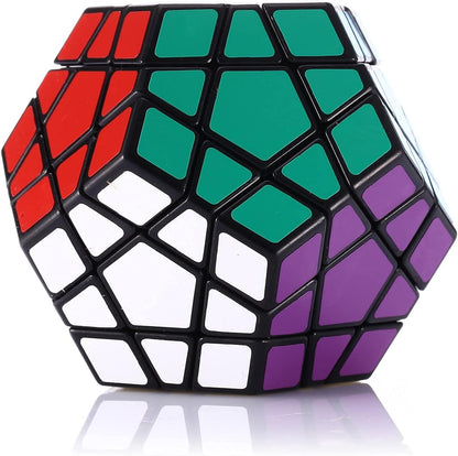 Dreampark 3x3 Megaminx Speed Cube Puzzle Toy, Black