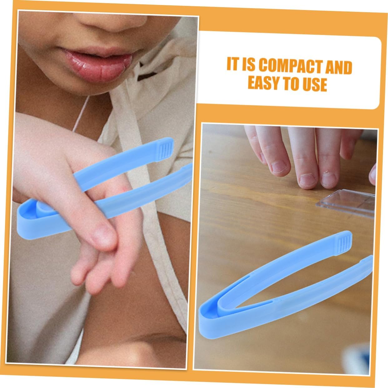 SUPVOX 10-Piece Children Tweezers Set for Fine Motor Skills Development Plastic Sorting Tweezers for Preschool Activities Comfortable to Hold for Crafts and Counting Exercises