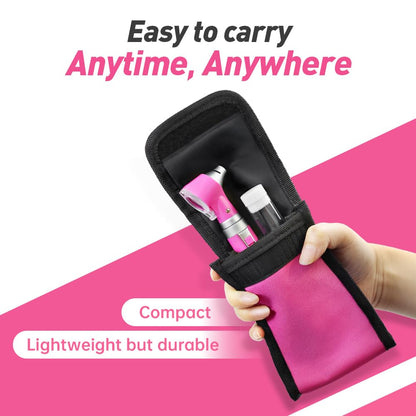 Scian Otoscope - Ear Scope with Light, Ear Infection Detector and Pocket Ear Checker Kit with 3X Magnify Lens, Suitable for Kids, Adults, Doctors, Pets(Pink)