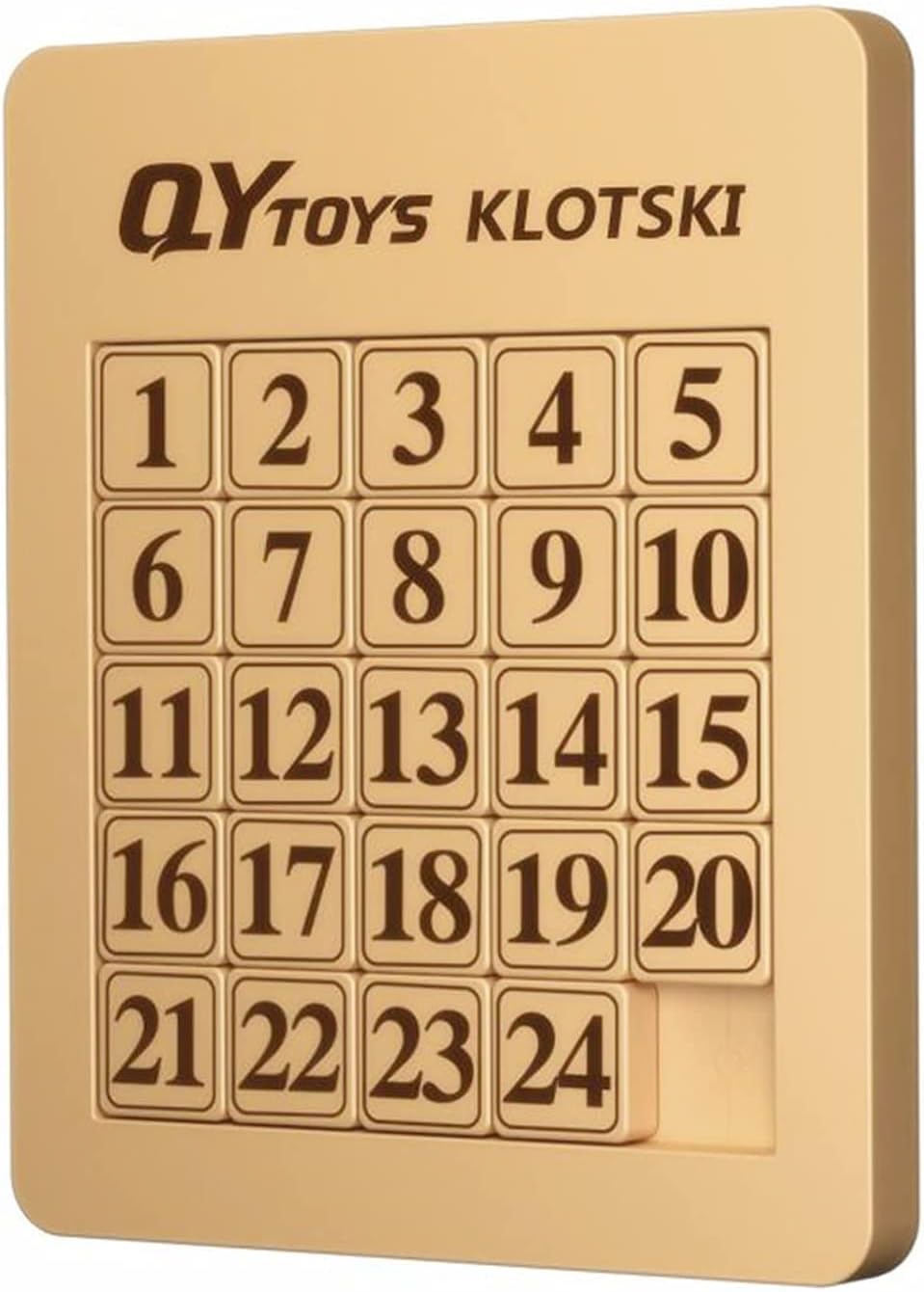 LiangCuber QY Toys 48 Klotski Puzzle Magnetic Sliding Number Puzzle ABS 7x7 Klotski Brain Teasers Toy Tangram Jigsaw Intelligence